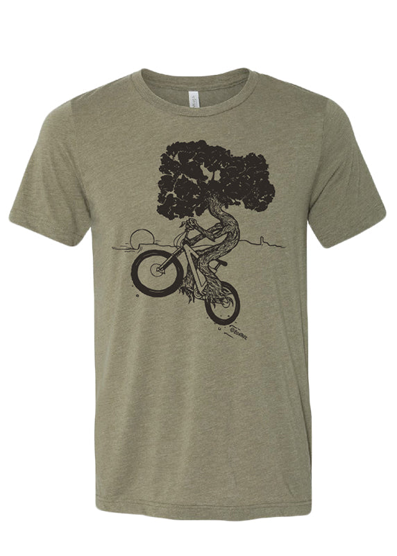 mountainbike t-shirt Big Tree Mountain Biking Tee